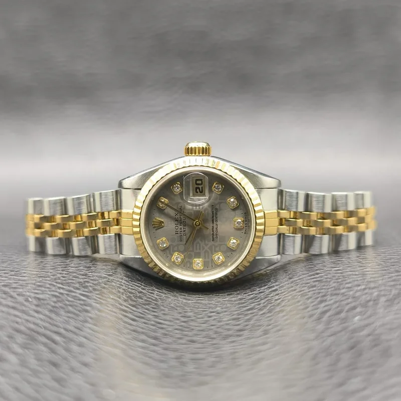 Lady-Datejust 26 Two Tone Yellow Gold / Jubilee / Champagne / Diamond