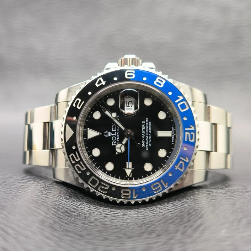 Thumb GMT-Master II Stainless Steel / BLNR