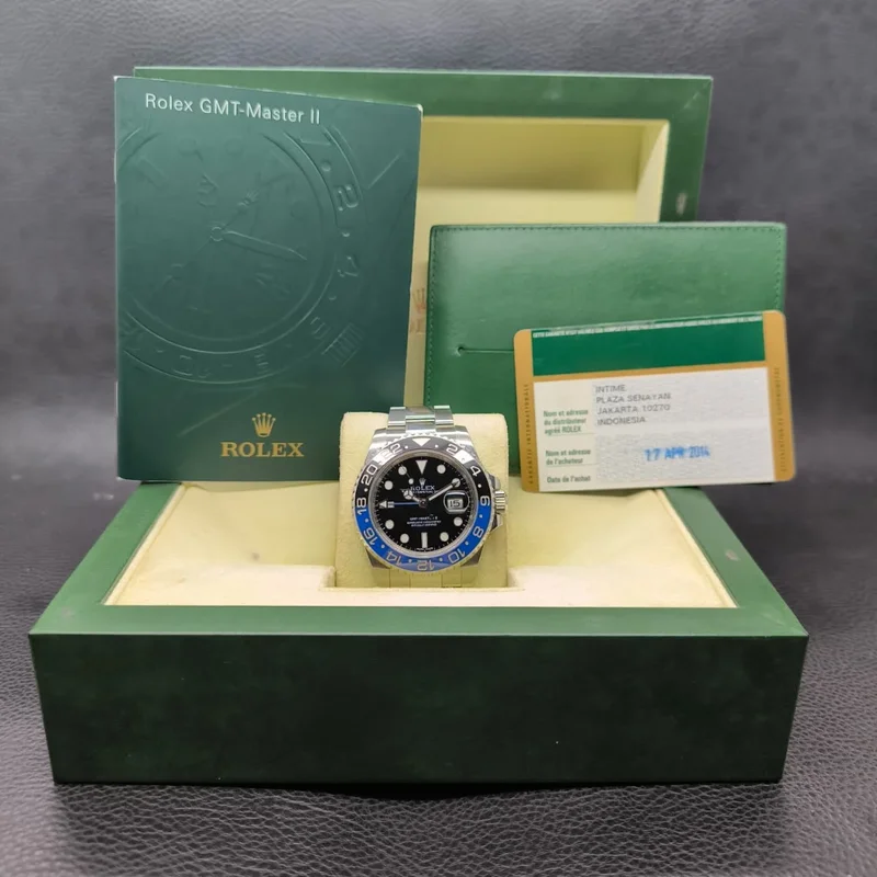 Thumb GMT-Master II Stainless Steel / BLNR