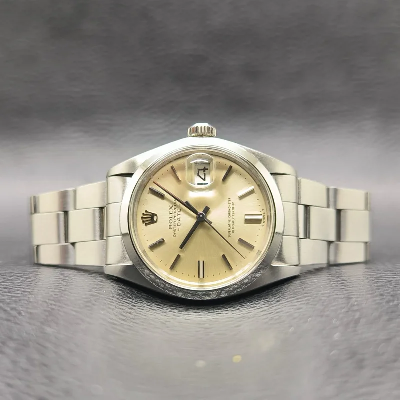 Oyster Perpetual Date 34 / 1500 / Silver / Stainless Steel