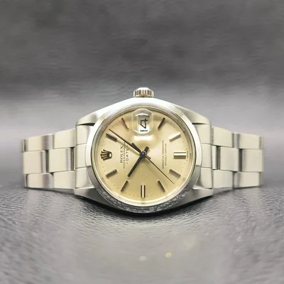 Oyster Perpetual Date 34 / 1500 / Silver / Stainless Steel