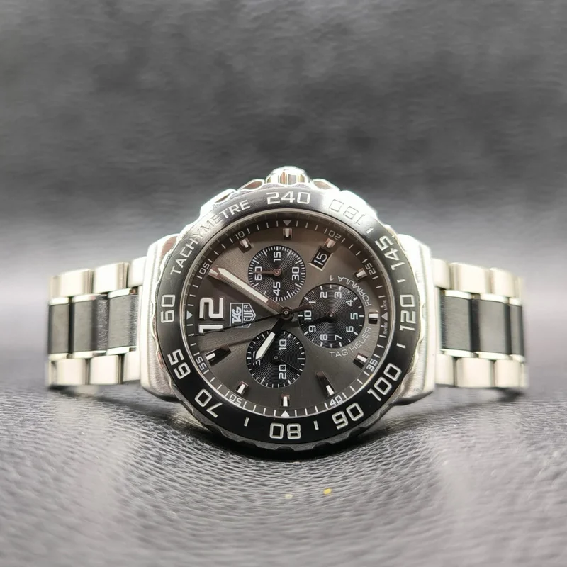 Formula 1 Quartz Chronograph 42 Stainless Steel / Grey / Bracelet
