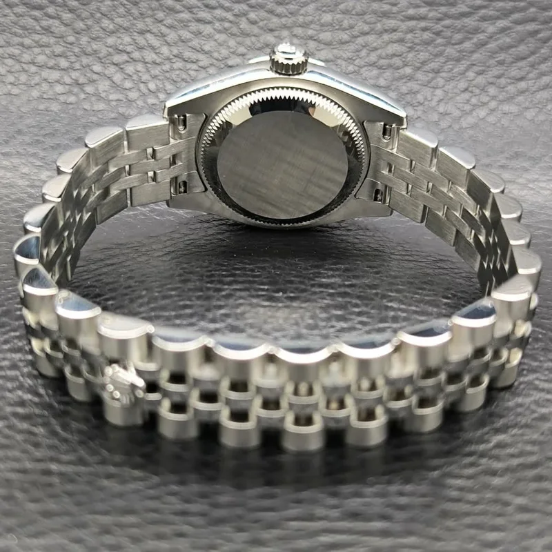 Thumb Lady-Datejust 26 Fluted Silver Diamonds Jubilee