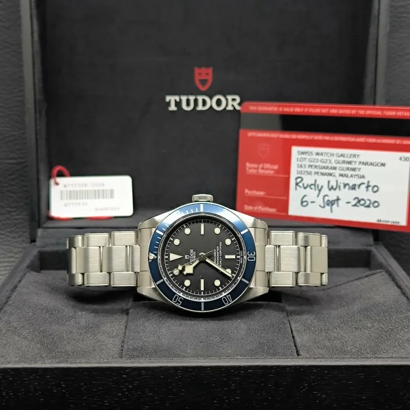 Thumb Heritage Black Bay Blue Manufacture / Bracelet