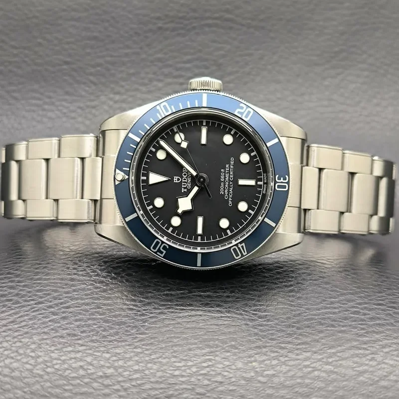 Heritage Black Bay Blue Manufacture / Bracelet