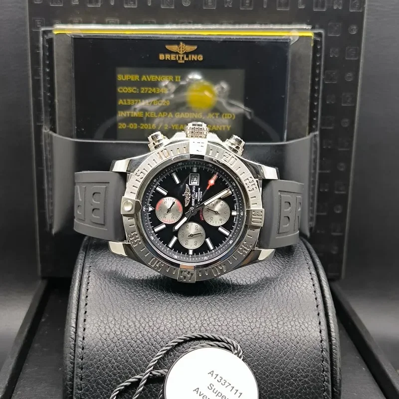 Thumb Super Avenger II Stainless Steel / Volcano Black / Military