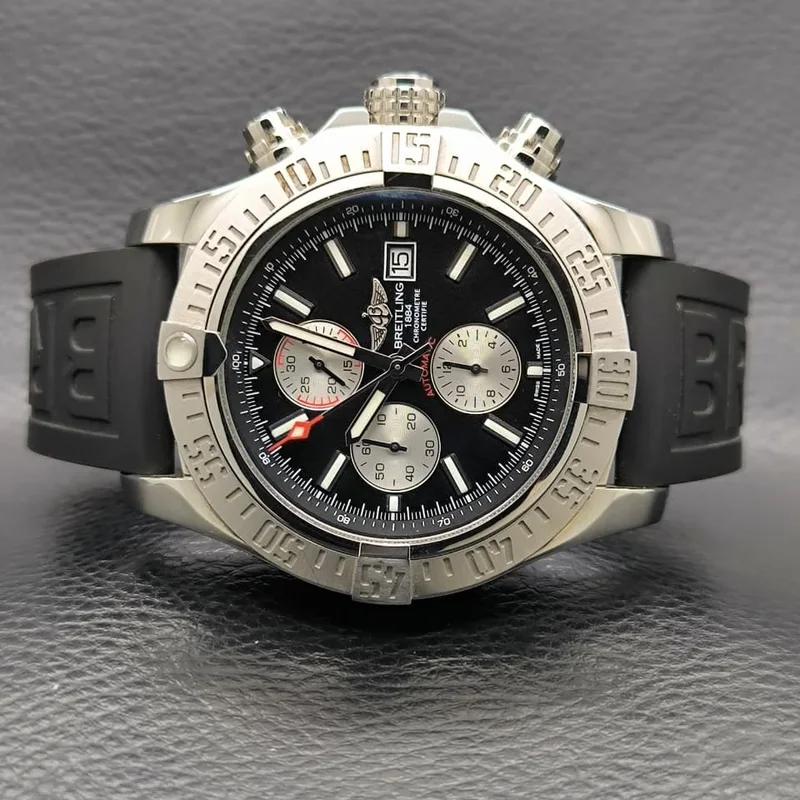 Super Avenger II Stainless Steel / Volcano Black / Military