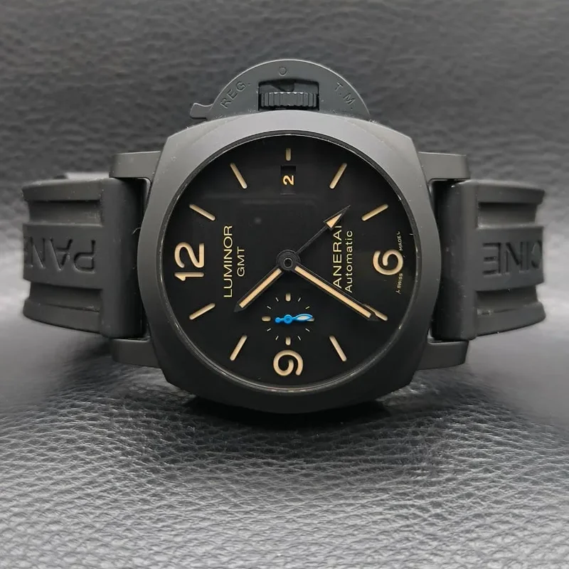 Luminor 1950 44 3 Days GMT Automatic Ceramic / Black