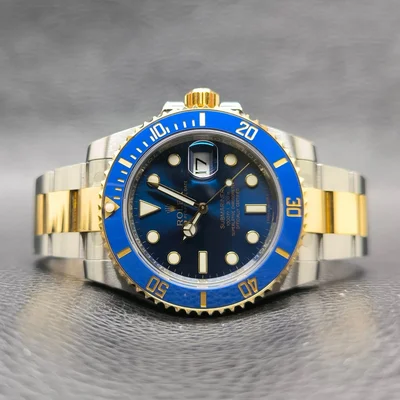 Submariner Date Rolesor / Blue / Cerachrom