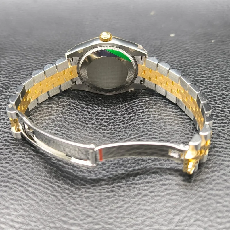 Thumb Datejust 31 Rolesor Yellow Fluted / Jubilee / Black MOP Computer