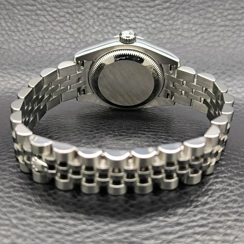 Thumb Lady-Datejust 26 Fluted Silver Diamonds Jubilee