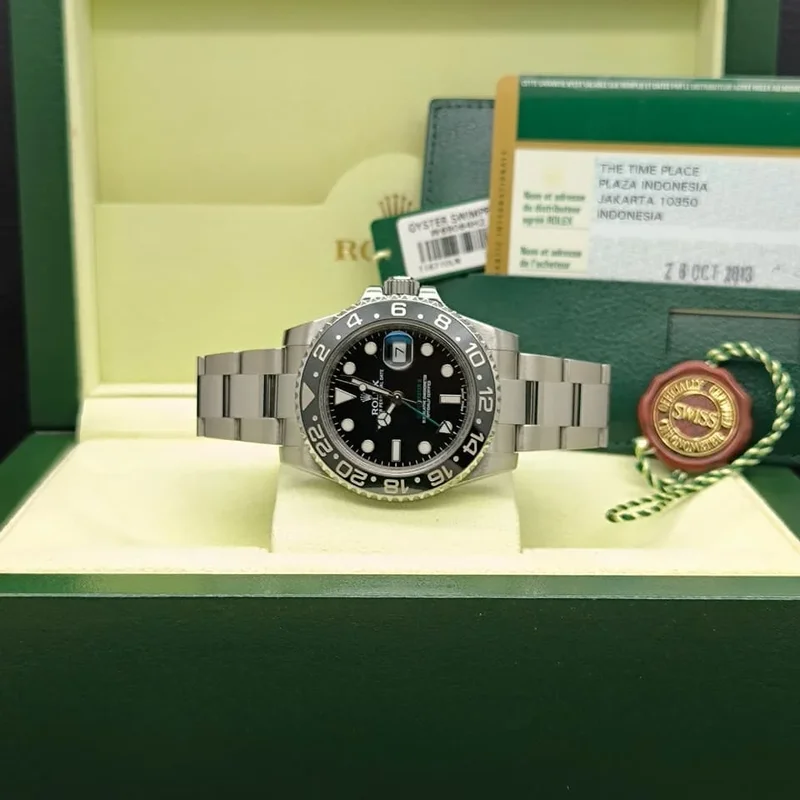 Thumb GMT-Master II Stainless Steel / LN
