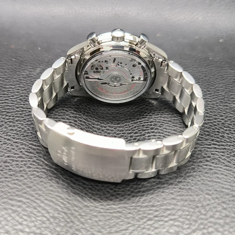 Thumb Speedmaster Moonwatch Co-Axial Stainless Steel / Black / Bracelet