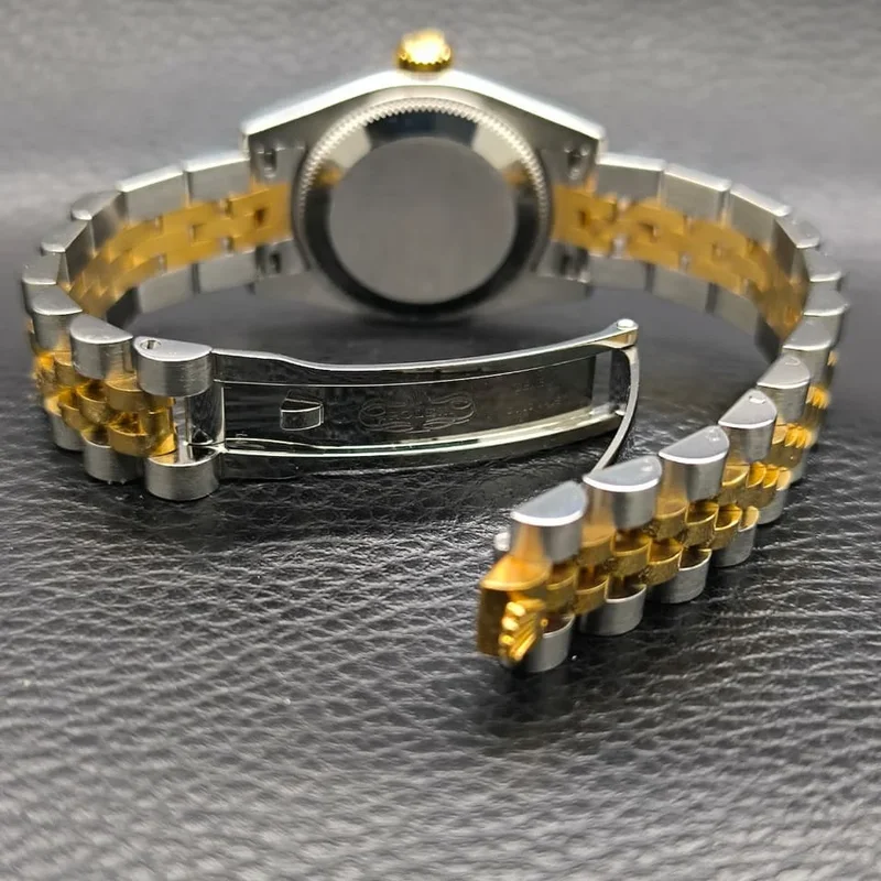 Thumb Lady-Datejust 26 Rolesor Fluted Computer Diamond Jubilee