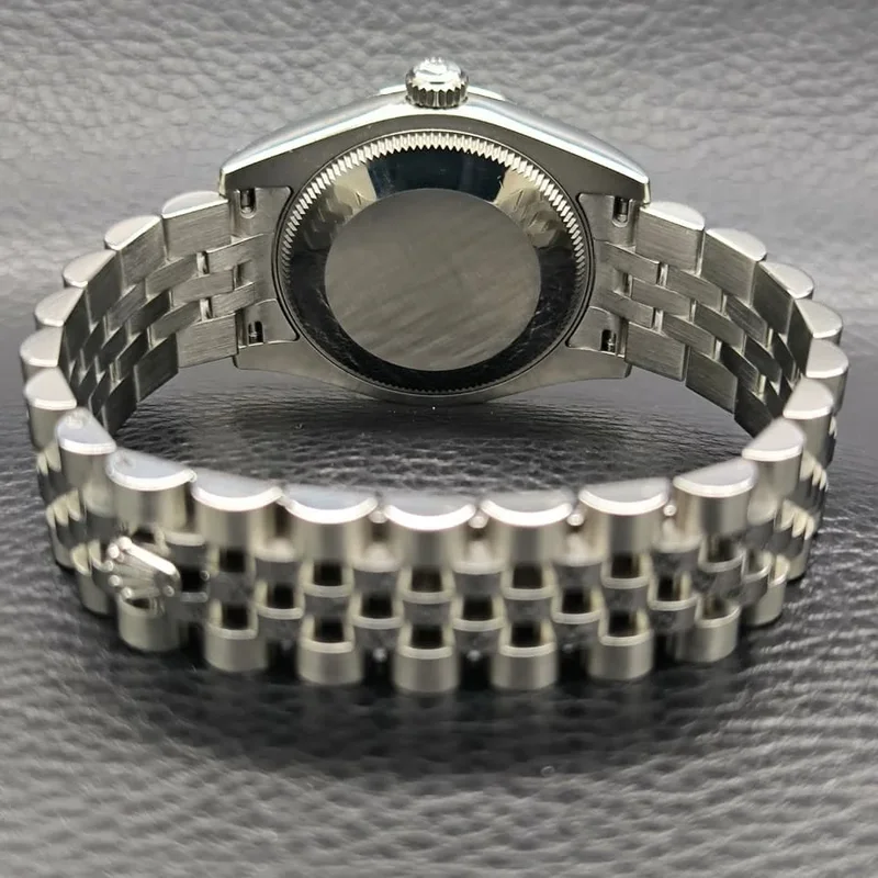 Thumb Datejust 31 Stainless Steel Fluted / Jubilee / White - Roman