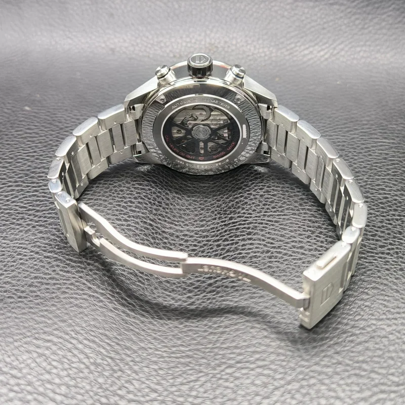 Thumb Carrera Calibre Heuer 02 GMT Stainless Steel / Skeleton / Bracelet