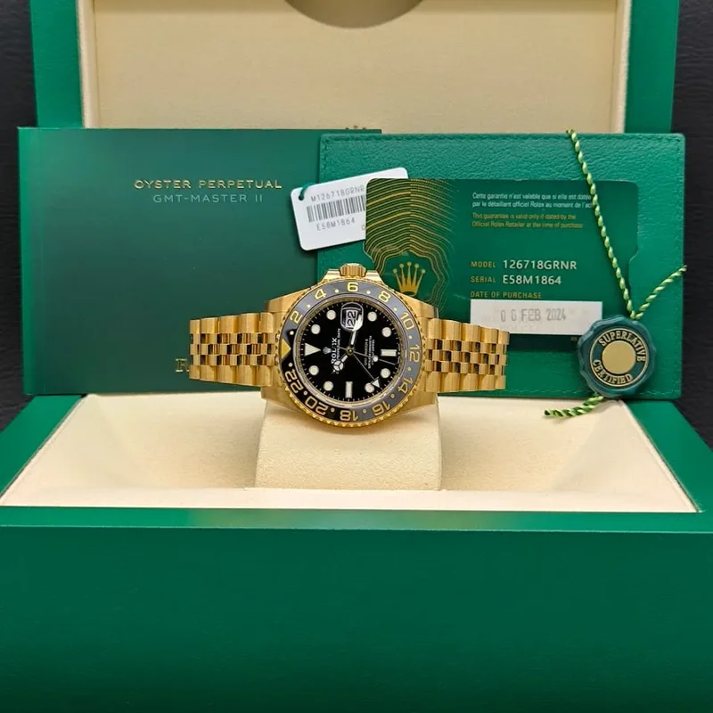 Thumb GMT-Master II Yellow Gold / GRNR / Jubilee