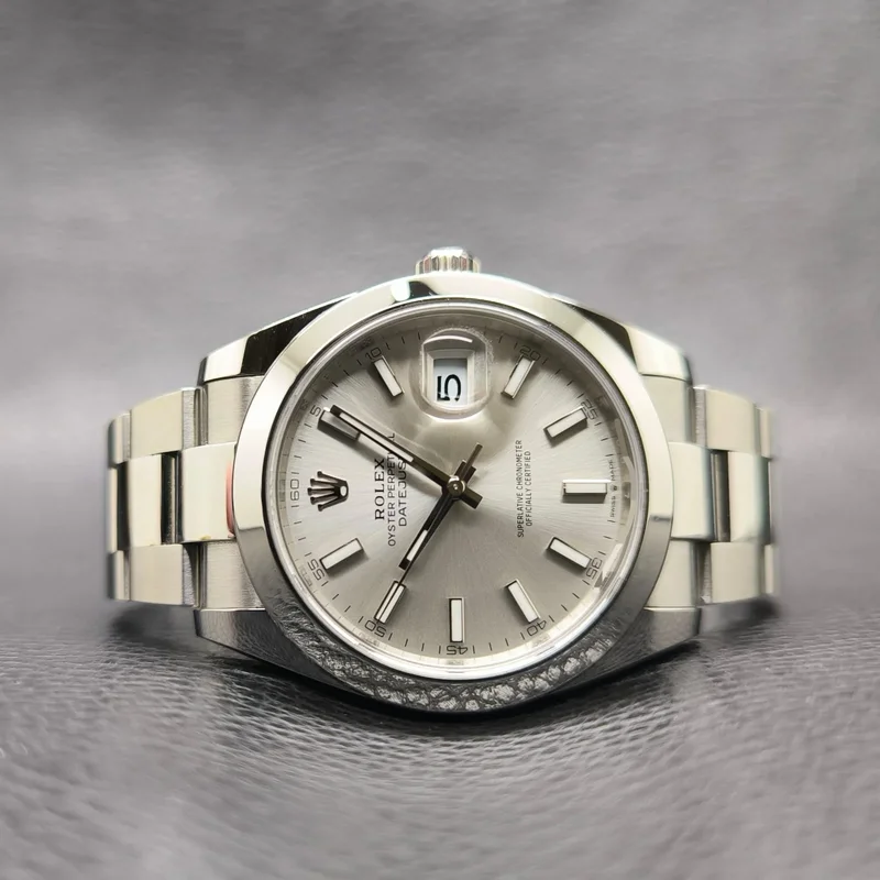 Datejust 41 Stainless Steel Smooth / Oyster / Silver