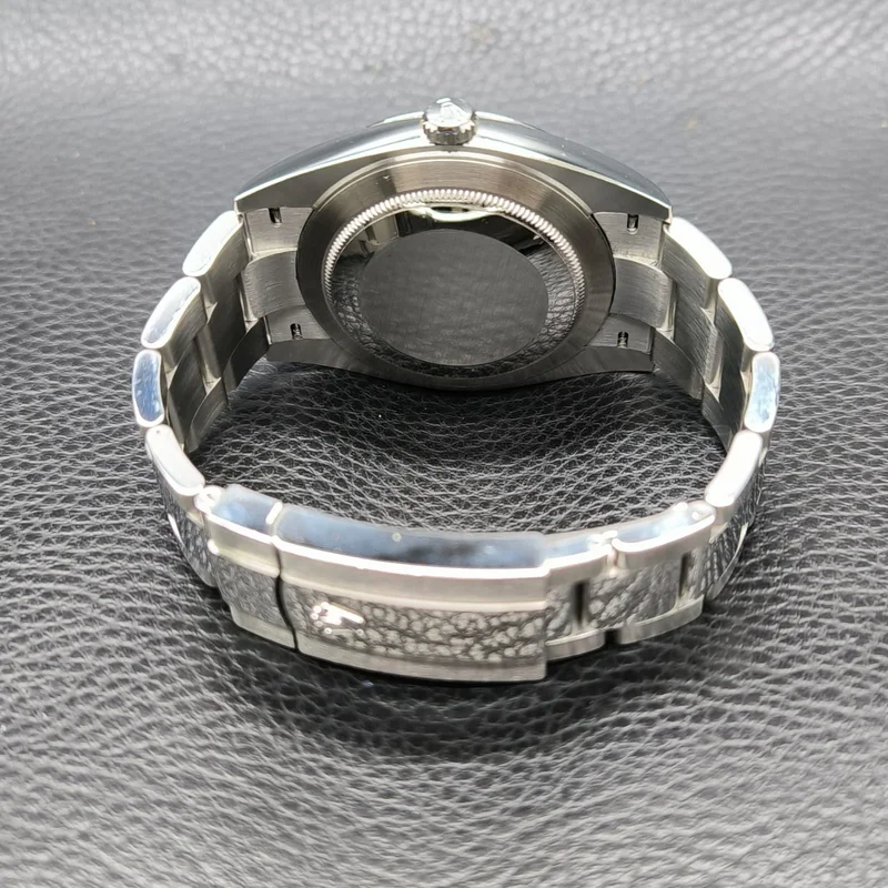 Thumb Datejust 41 Stainless Steel Smooth / Oyster / Silver