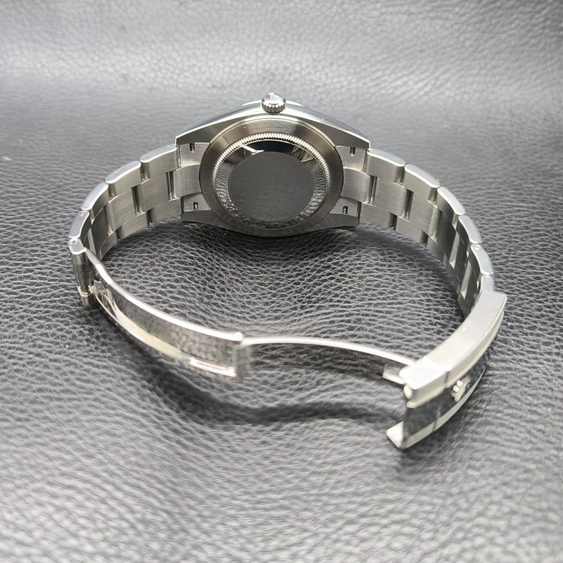 Thumb Datejust 41 Stainless Steel Smooth / Oyster / Silver