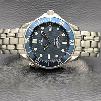 Seamaster Diver 300M Automatic 41 Stainless Steel / Blue / Bracelet / James Bond