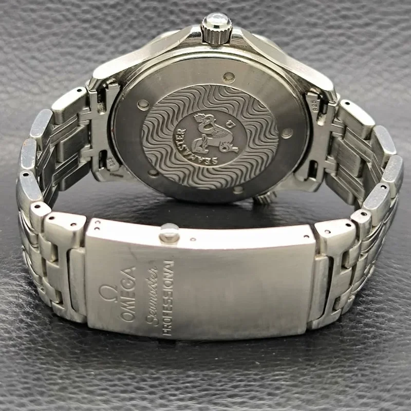 Thumb Seamaster Diver 300M Automatic 41 Stainless Steel / Blue / Bracelet / James Bond