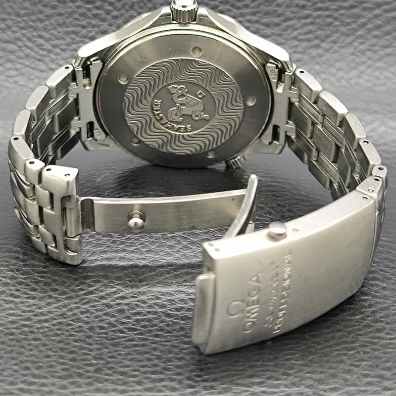 Thumb Seamaster Diver 300M Automatic 41 Stainless Steel / Blue / Bracelet / James Bond