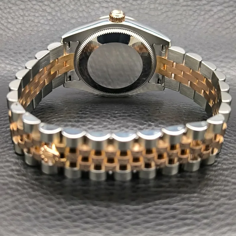 Thumb Datejust 31 Rolesor Everose Fluted / Jubilee / Pink