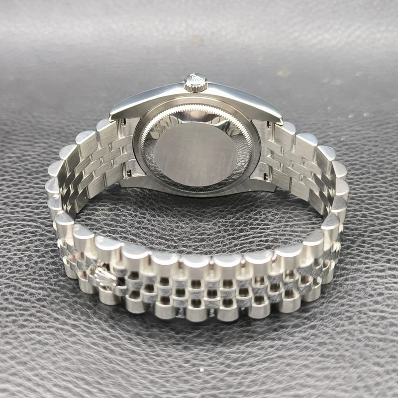 Thumb Datejust 36 Stainless Steel Domed / Jubilee / Blue Roman