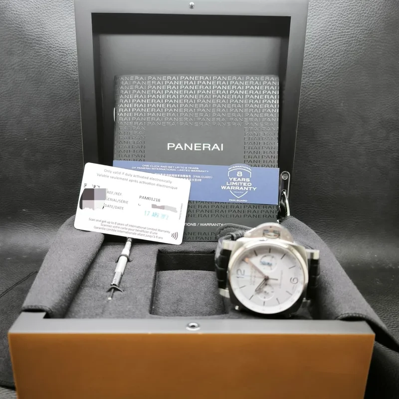 Thumb Luminor 1950 Chrono 44 Stainless Steel / White