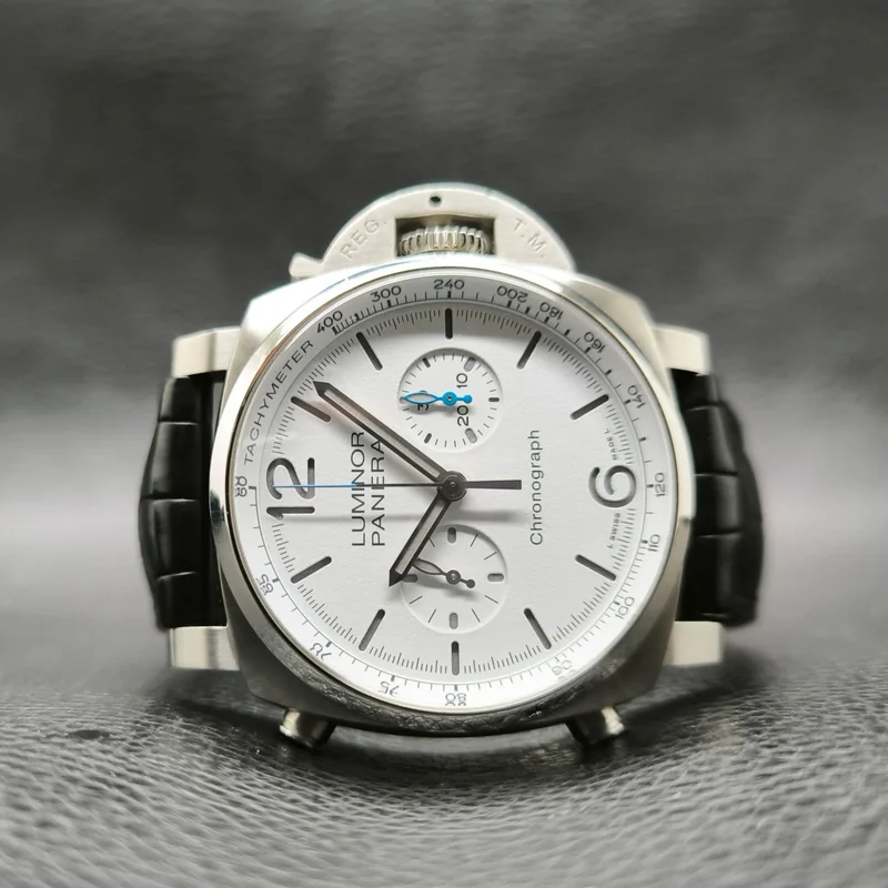 Luminor 1950 Chrono 44 Stainless Steel / White