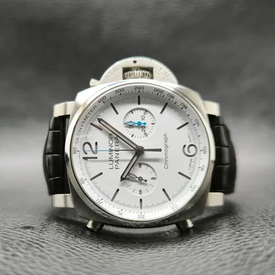 Luminor 1950 Chrono 44 Stainless Steel / White