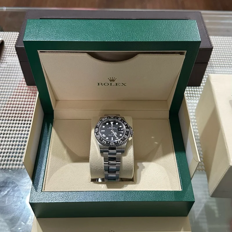 Thumb GMT-Master II Stainless Steel / LN