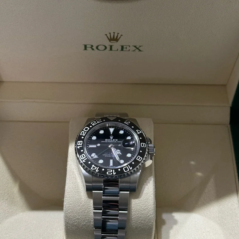 Thumb GMT-Master II Stainless Steel / LN