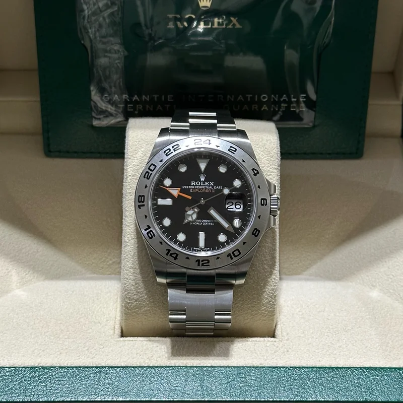 Explorer II Stainless Steel / Black