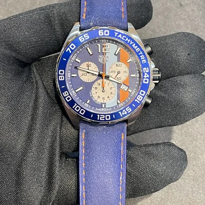 Formula 1 Quartz Chronograph 43mm / Gulf / Stainless Steel