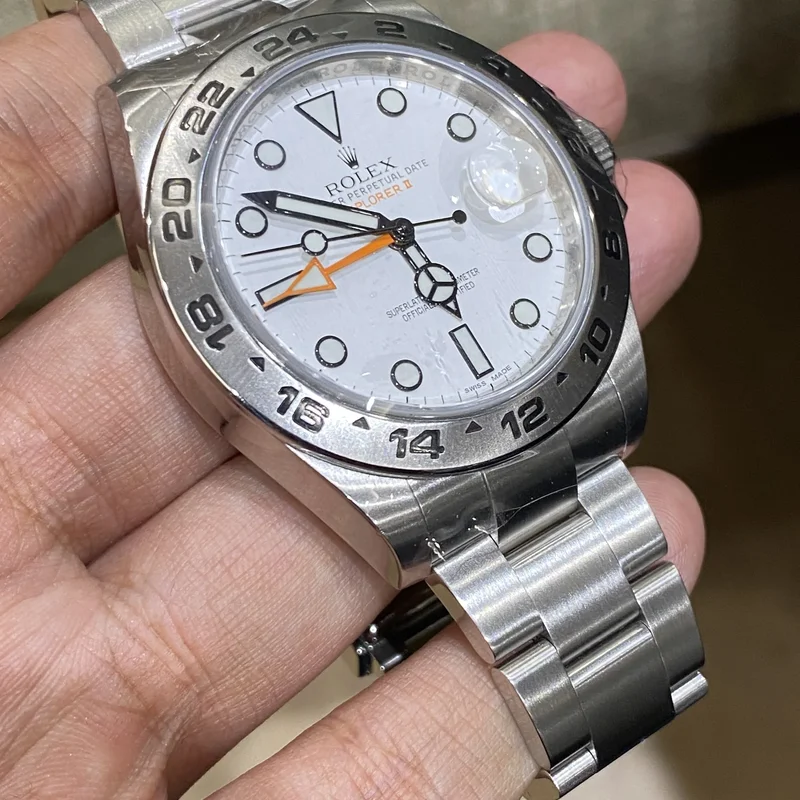 Thumb Explorer II Stainless Steel / White