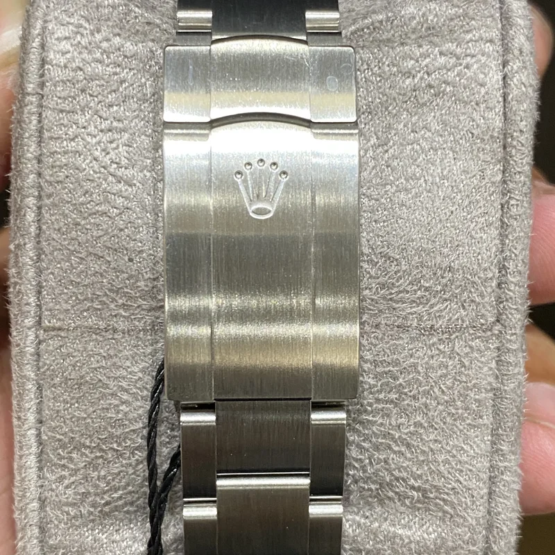 Thumb Oyster Perpetual 36 Stainless Steel / Green