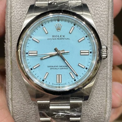 Oyster Perpetual 36 Stainless Steel / Turquoise