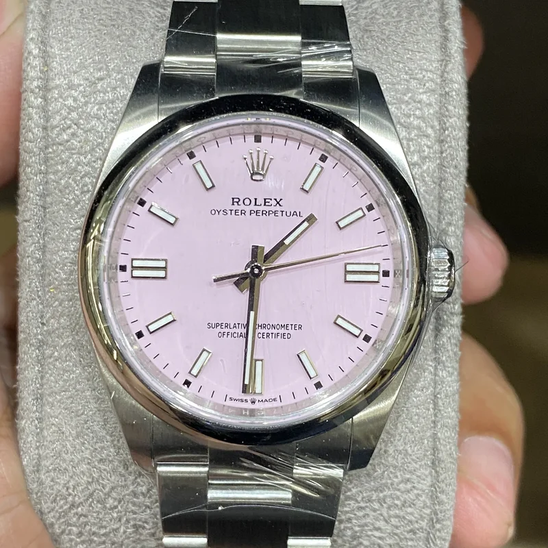 Oyster Perpetual 36 Stainless Steel / Pink