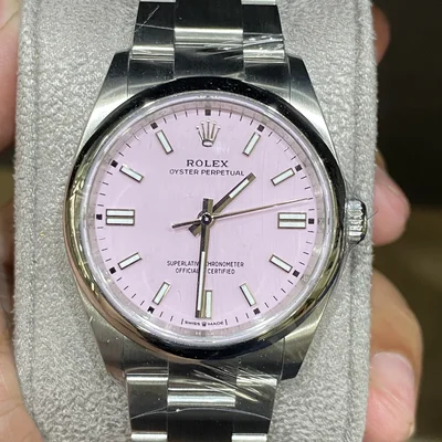 Oyster Perpetual 36 Stainless Steel / Pink