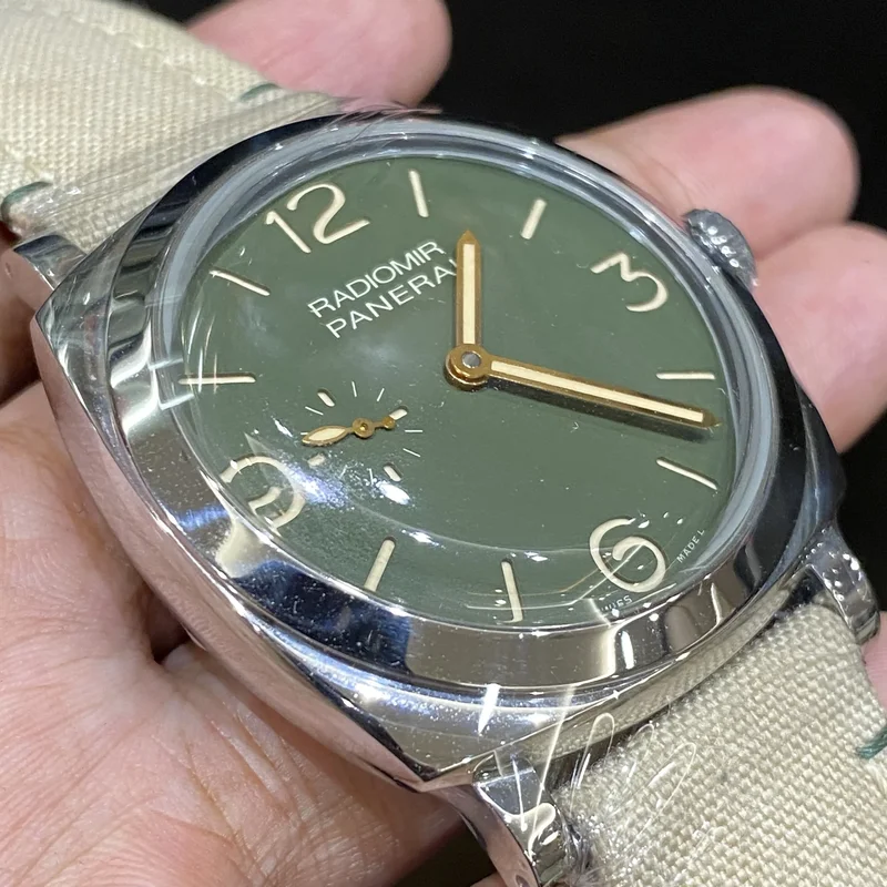 Thumb Radiomir 1940 45 3 Days Automatic Stainless Steel / Military Green