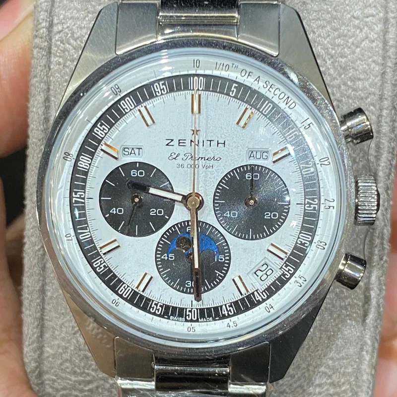 El primero Chronomaster 38 Original Triple Calendar