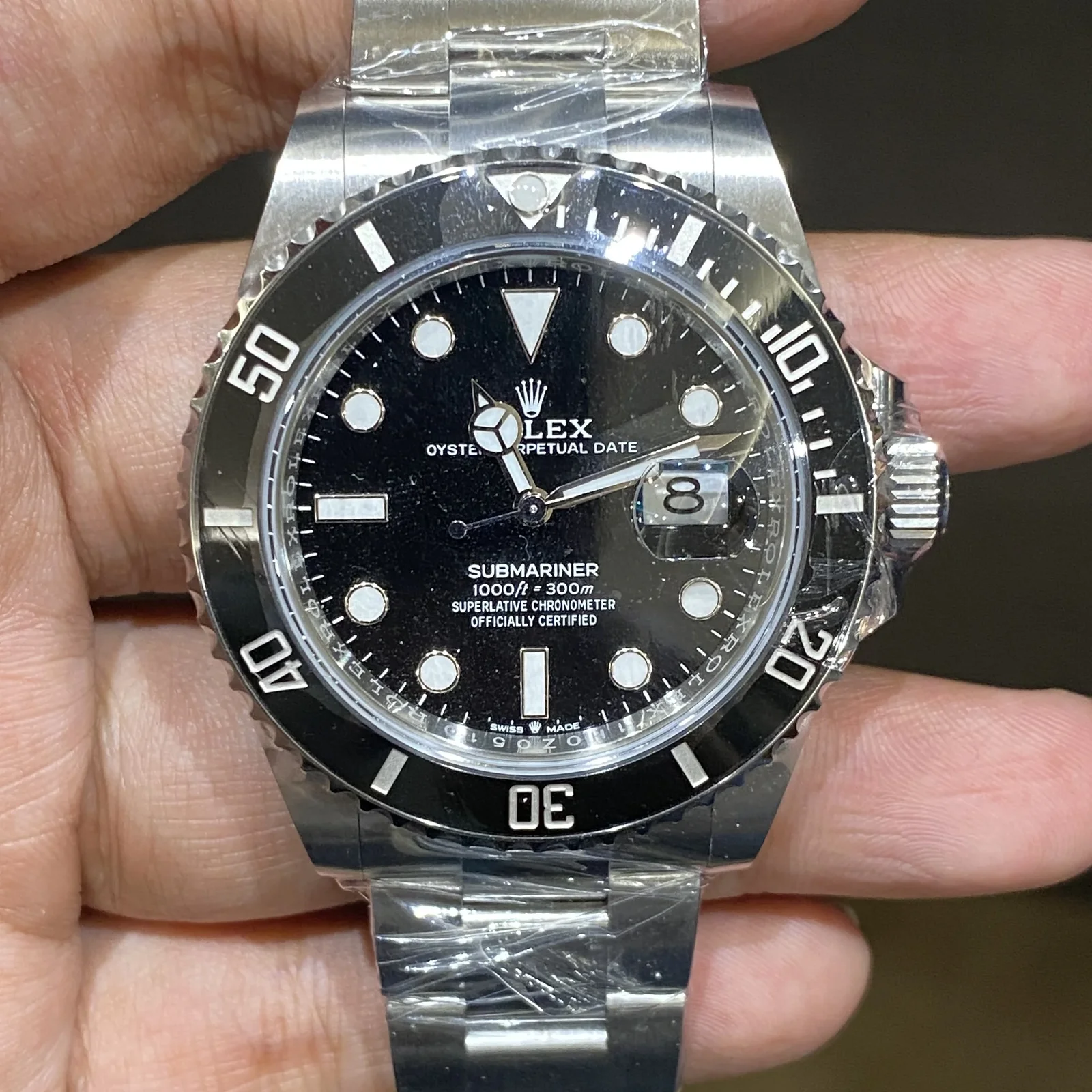 Submariner Date 41 Stainless Steel / Black / Cerachrom