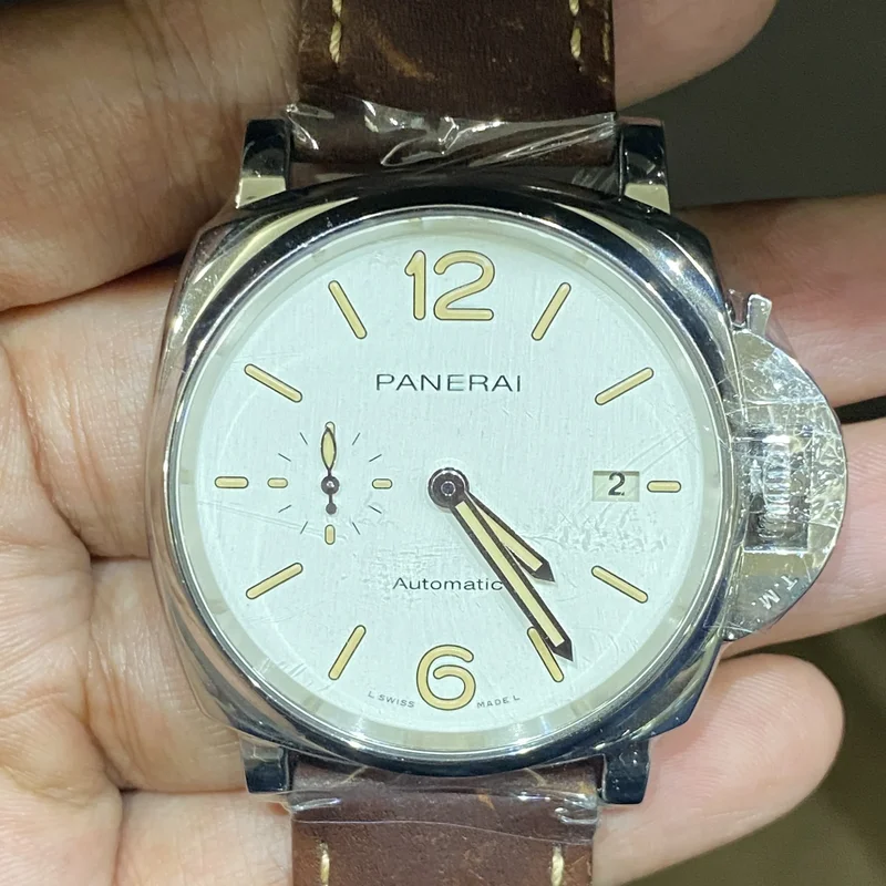 Luminor Due 42 Automatic Stainless Steel / White