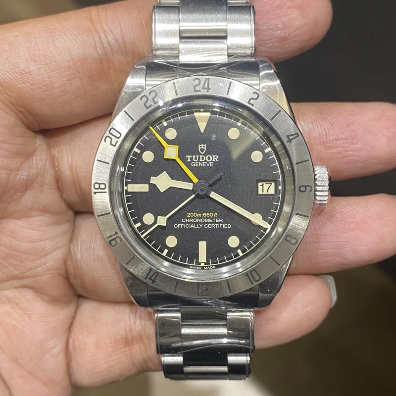 Black Bay Pro Stainless Steel / Black / Bracelet