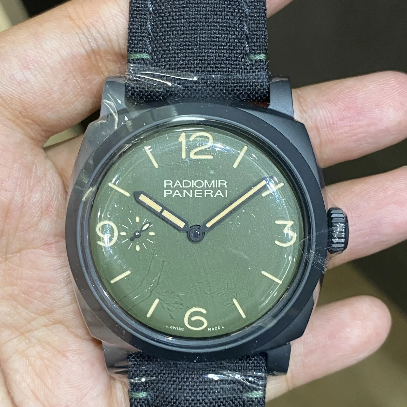 Radiomir 1940 48 3 Days Ceramic / Military Green