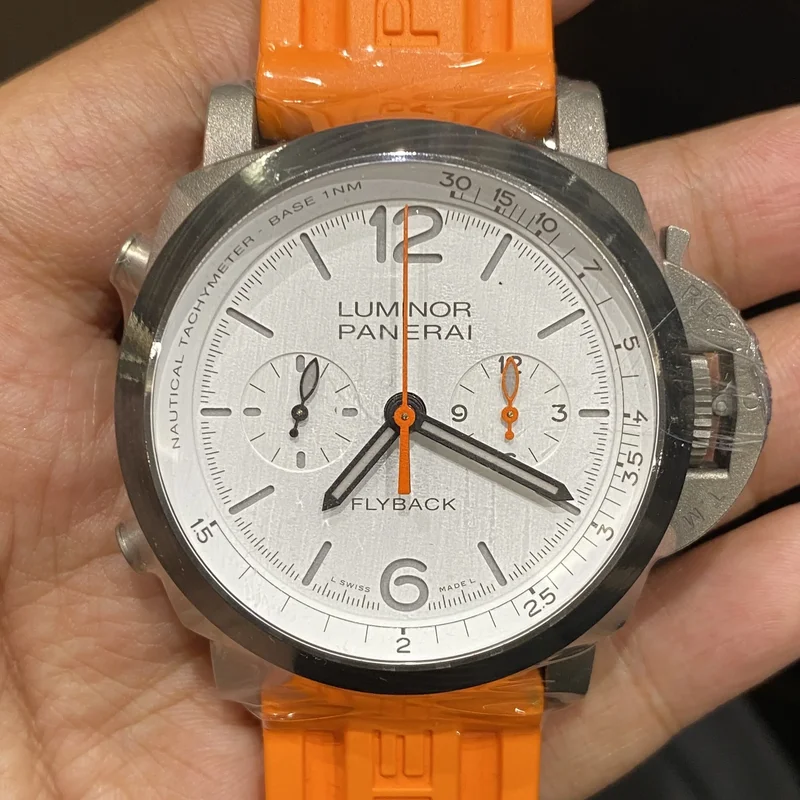Luminor 1950 44 Chrono Flyback Automatic Zebra