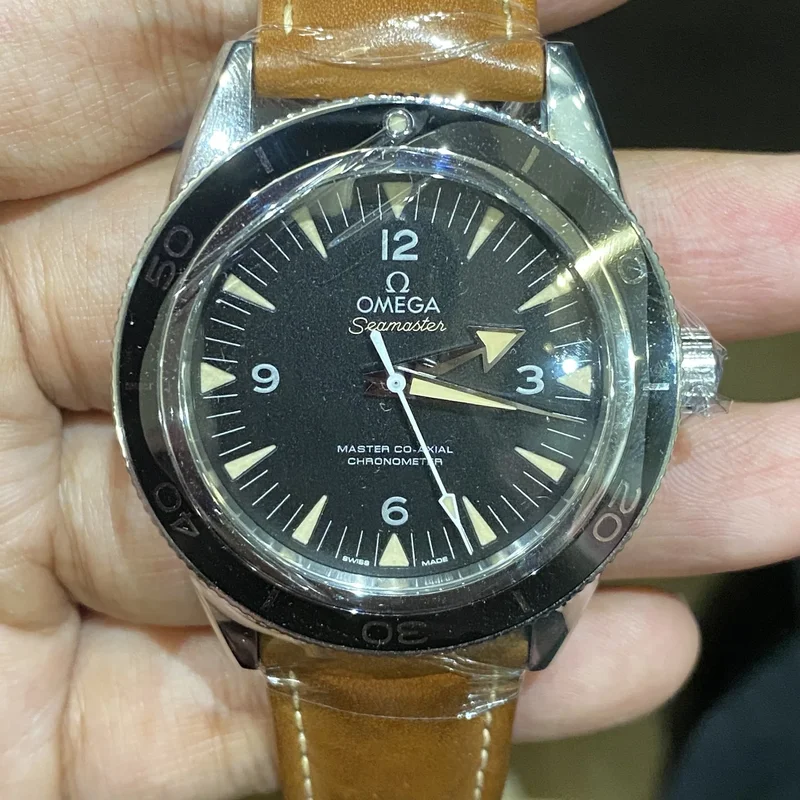 Seamaster 300 Master Co-Axial Stainless Steel / Black / Strap