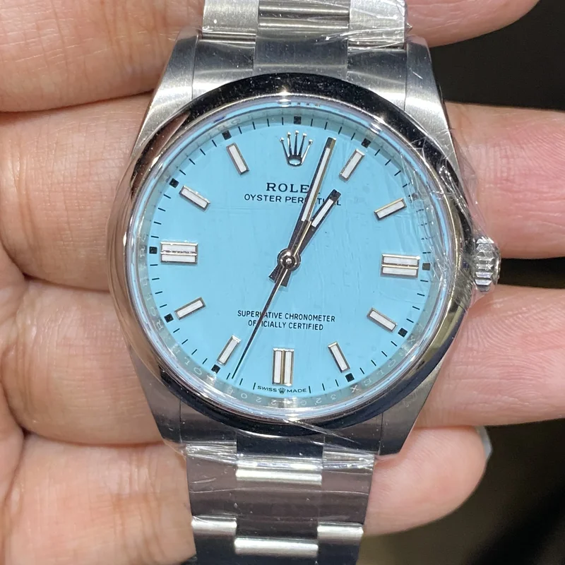 Oyster Perpetual 36 Stainless Steel / Turquoise